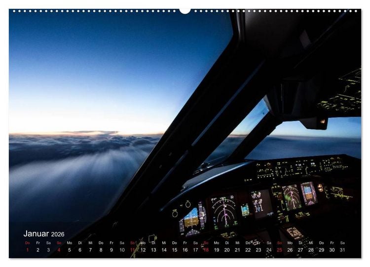Produktbild: Boeing 777 Freighter (hochwertiger Premium Wandkalender 2026 DIN A2 quer), Kunstdruck in Hochglanz