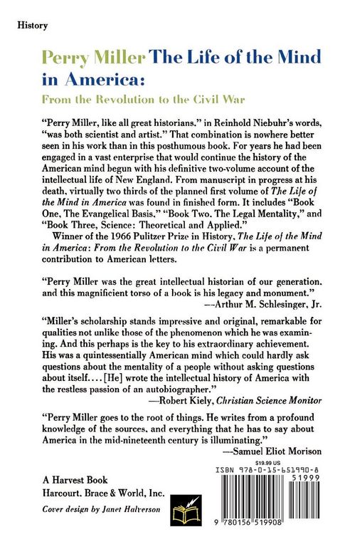 Produktbild: The Life of the Mind in America