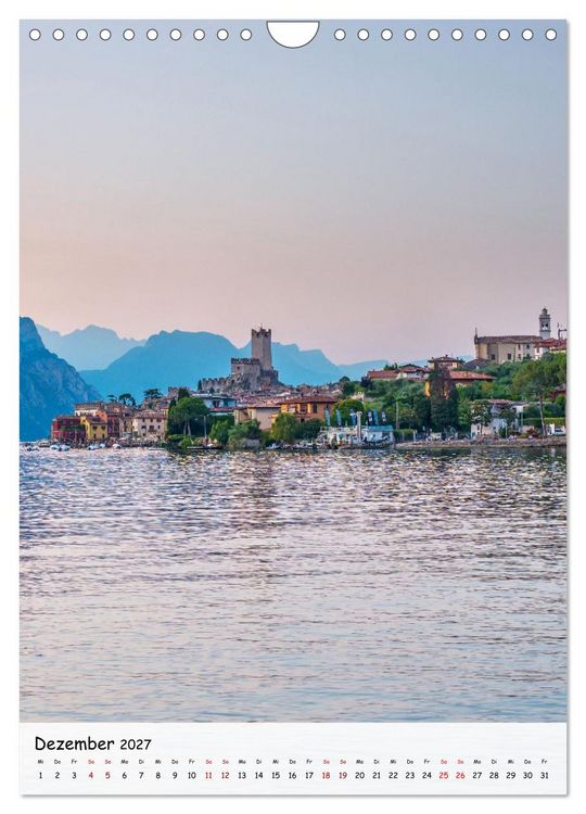 Produktbild: Malcesine - Eine Perle des Gardasees (Wandkalender 2027 DIN A4 hoch), CALVENDO Monatskalender