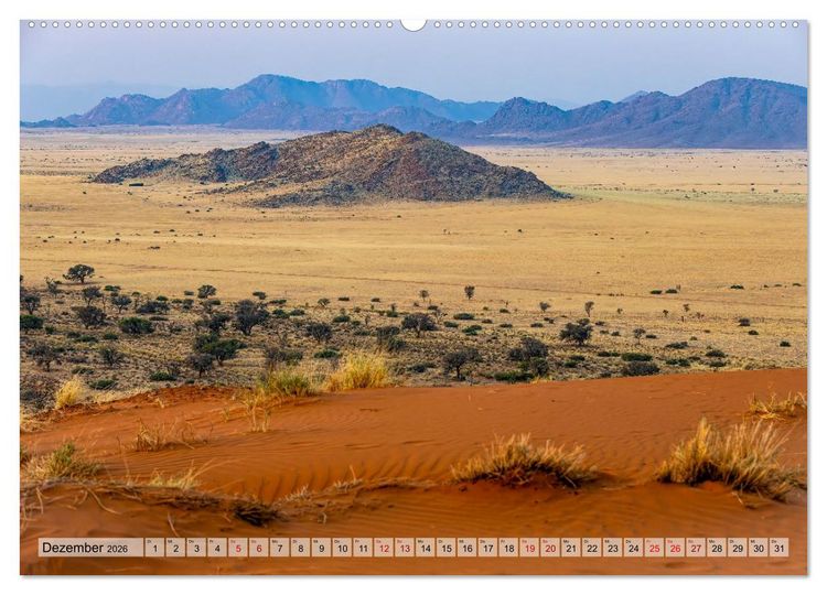 Produktbild: Namibia - Simbabwe - Botswana Leben zwischen W&uuml;ste und Wildnis (Wandkalender 2026 DIN A2 quer), CALVENDO Monatskalender