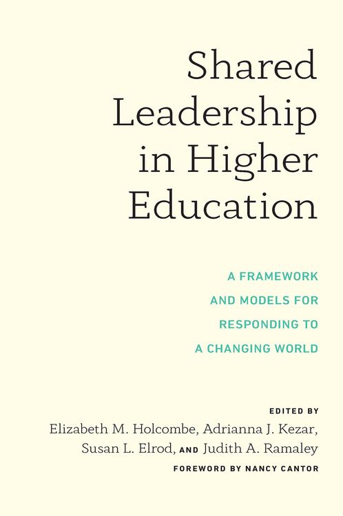 Produktbild: Shared Leadership in Higher Education