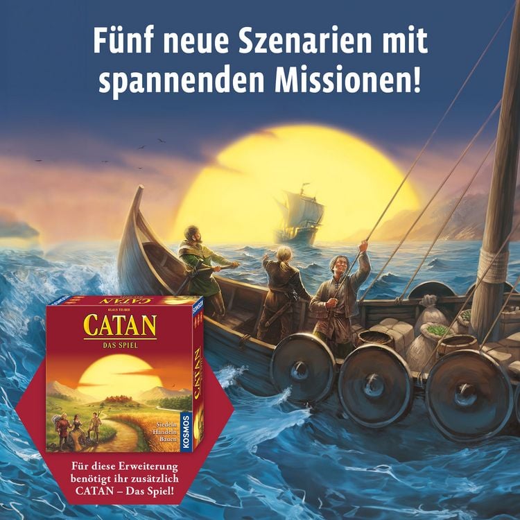 Produktbild: KOSMOS - Catan - Erweiterung - Entdecker & Piraten