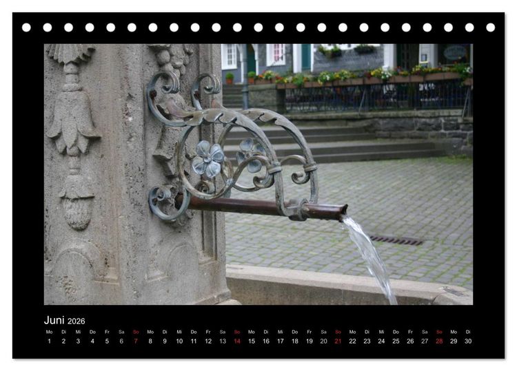 Produktbild: Impressionen vom Solinger Klingenpfad (Tischkalender 2026 DIN A5 quer), CALVENDO Monatskalender