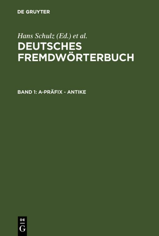 Produktbild: a-Pr&auml;fix - Antike
