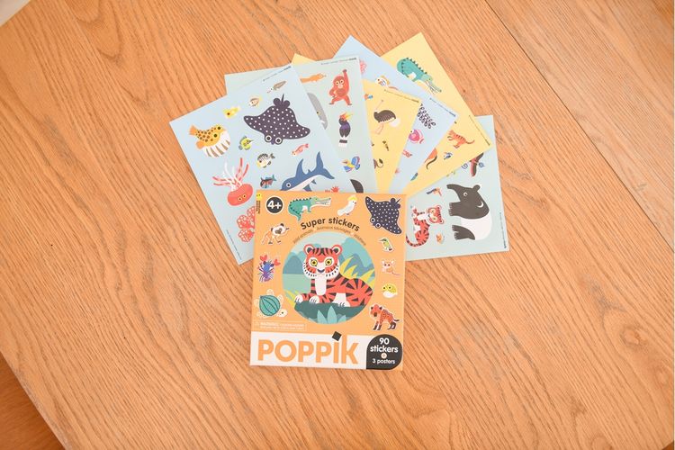 Produktbild: POPPIK - Sticker Box Wildtiere