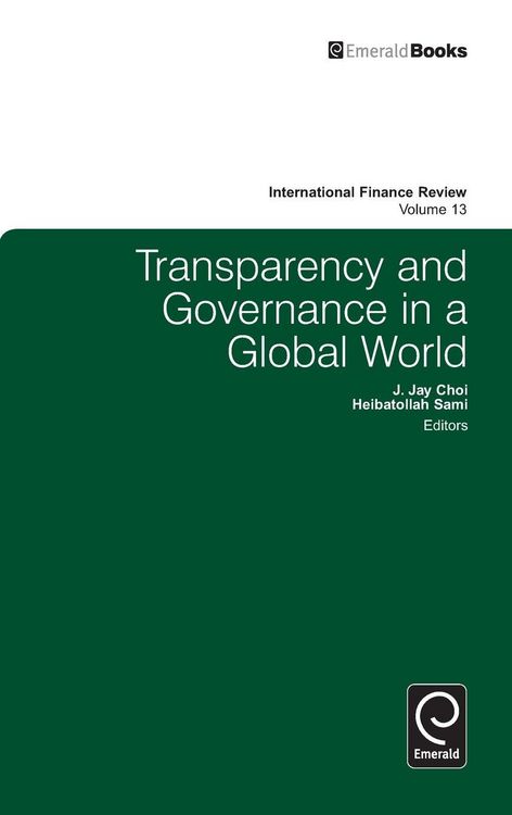 Produktbild: Transparency in Information and Governance