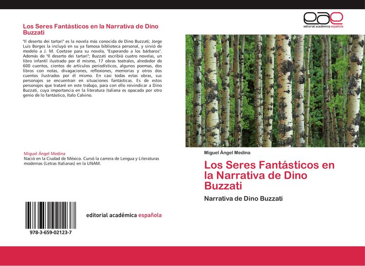 Produktbild: Los Seres Fant&aacute;sticos en la Narrativa de Dino Buzzati