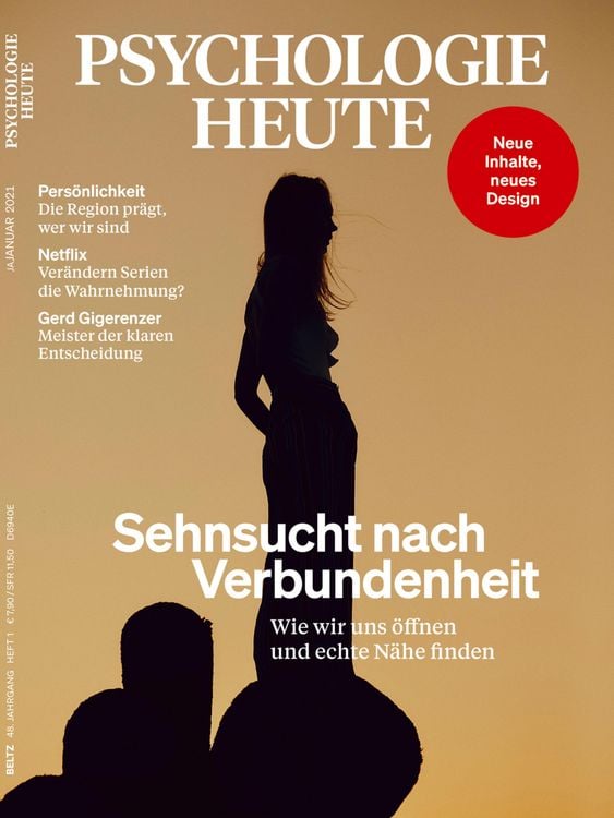 Produktbild: Psychologie Heute 1/2021: Sehnsucht nach Verbundenheit