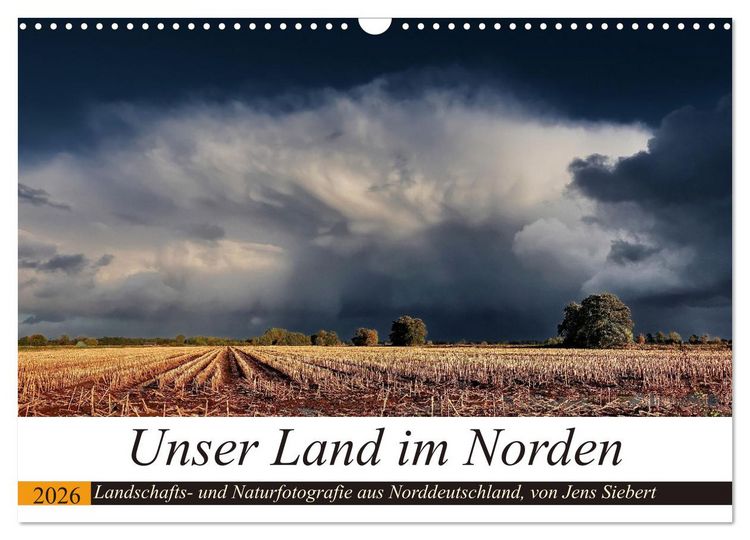 Produktbild: Unser Land im Norden (Wandkalender 2026 DIN A3 quer), CALVENDO Monatskalender