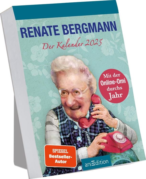 Abreißkalender Renate Bergmann Der Kalender 2025 Abreißkalender