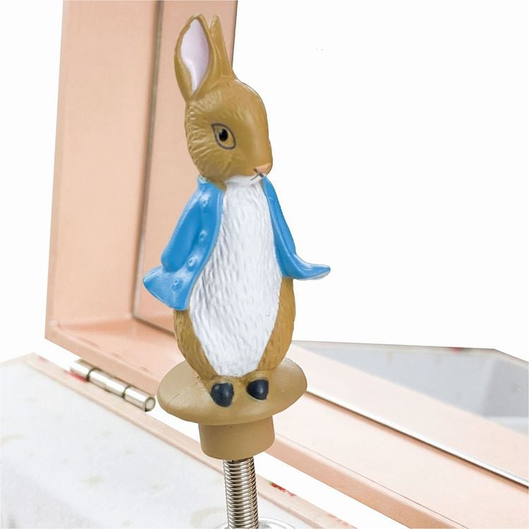 Produktbild: Troussellier - Schmuckschatulle mit Musik, Erdbeeren Peter Hase