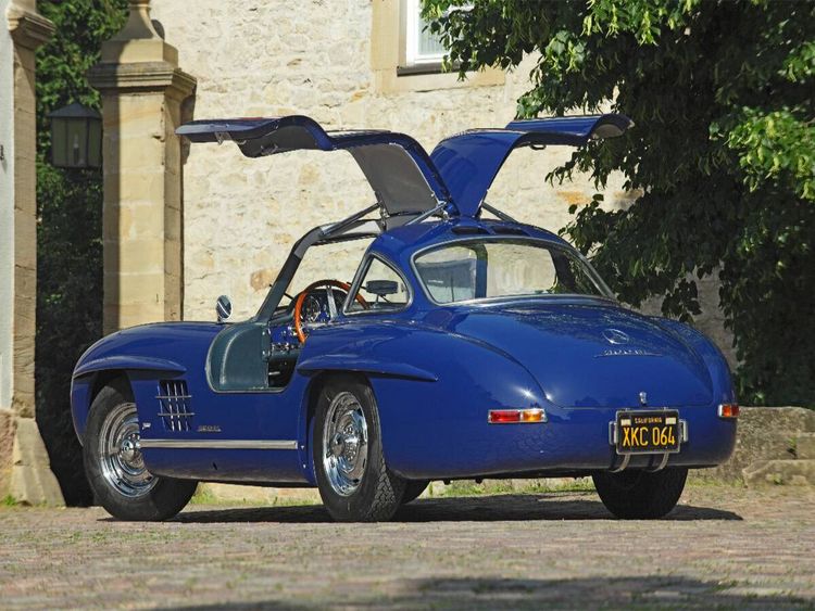 Produktbild: CALVENDO Puzzle Mercedes 300 SL Aluminium | 1000 Teile Lege-Gr&ouml;&szlig;e 64x48cm Foto-Puzzle f&uuml;r gl&uuml;ckliche Stunden