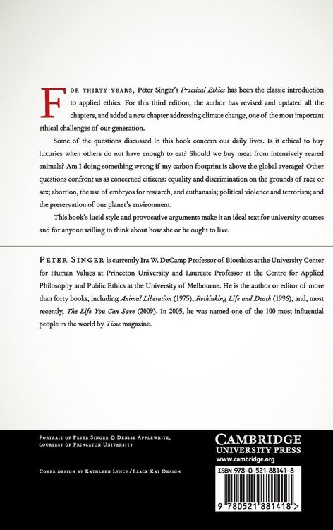 Produktbild: Practical Ethics