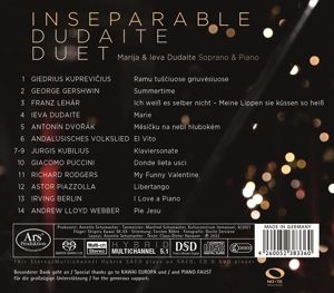 Produktbild: Inseparable-Werke f&uuml;r Sopran & Piano