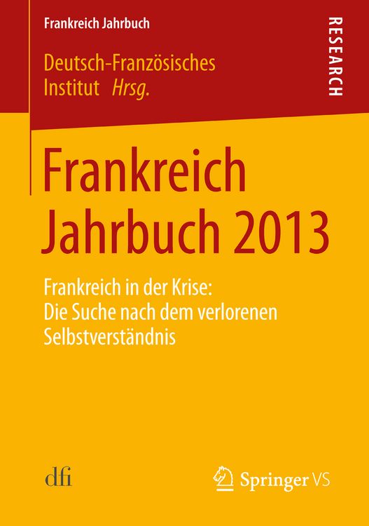 Produktbild: Frankreich Jahrbuch 2013