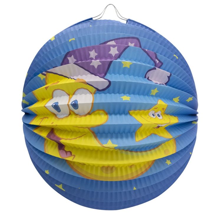 Produktbild: Idena Lampion Mond und Stern &Oslash;26cm