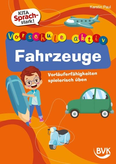 Produktbild: Kita Sprachstark: Vorschule aktiv Fahrzeuge
