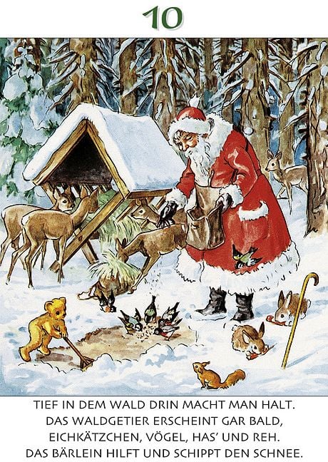 Produktbild: Advents-Abrei&szlig;kalender "Teddys Weihnachtsreise"