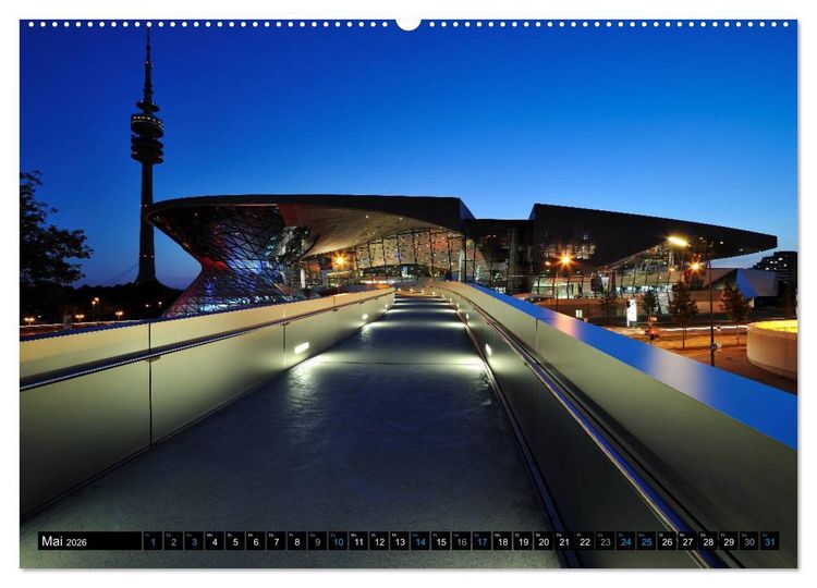 Produktbild: M&uuml;nchen - Facetten einer Stadt (hochwertiger Premium Wandkalender 2026 DIN A2 quer), Kunstdruck in Hochglanz