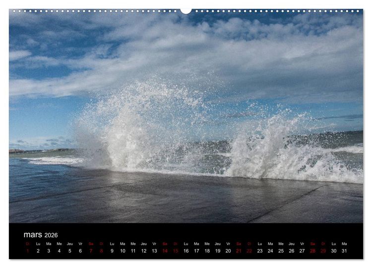 Produktbild: Saint-Malo au fil des mois (Calendrier mural 2026 DIN A2 vertical) calendrier de bureau