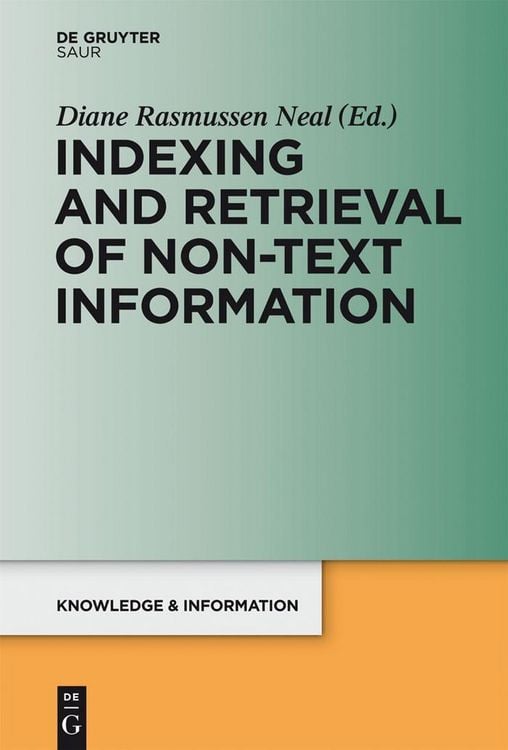 Produktbild: Indexing and Retrieval of Non-Text Information
