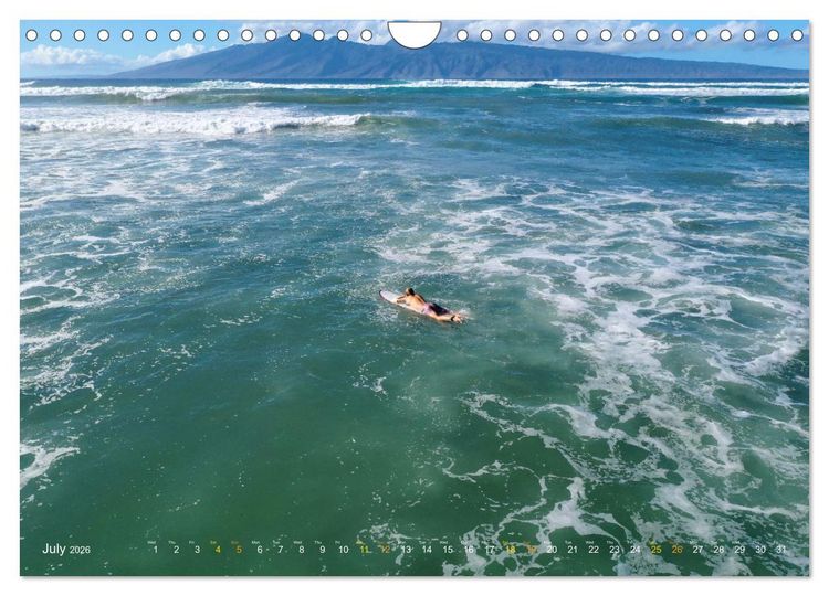 Produktbild: Hawaii, Maui and Big Island (Wall Calendar 2026 DIN A4 landscape), CALVENDO 12 Month Wall Calendar