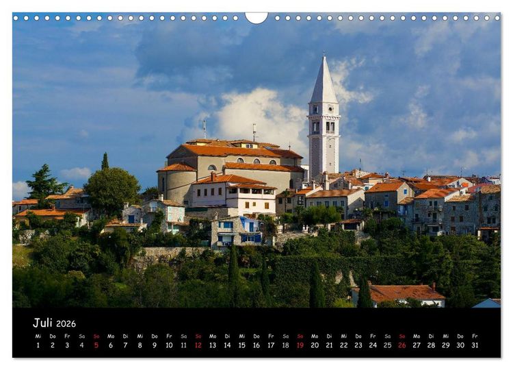 Produktbild: Rund um Vrsar (Wandkalender 2026 DIN A3 quer), CALVENDO Monatskalender