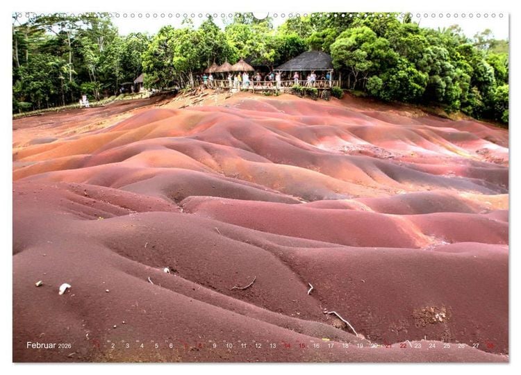 Produktbild: Mauritius - Die Perle im Indischen Ozean (Wandkalender 2026 DIN A2 quer), CALVENDO Monatskalender