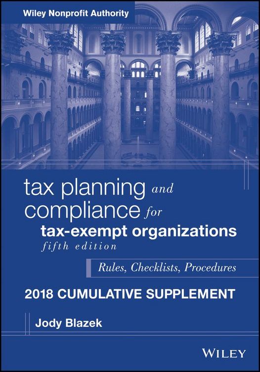Produktbild: Tax Planning and Compliance for Tax-Exempt Organizations