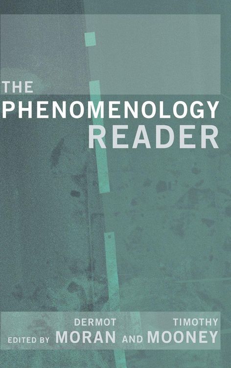 Produktbild: The Phenomenology Reader