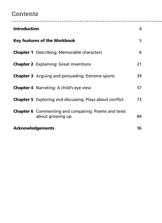 Produktbild: Lower Secondary English Workbook: Stage 8