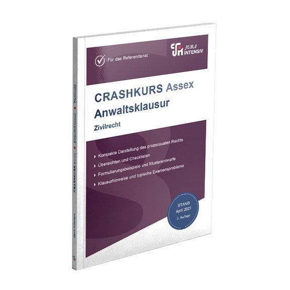 Produktbild: CRASHKURS Assex Anwaltsklausur