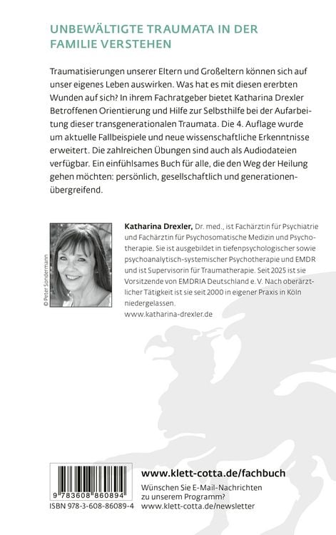 Produktbild: Ererbte Wunden erkennen (Fachratgeber Klett-Cotta)