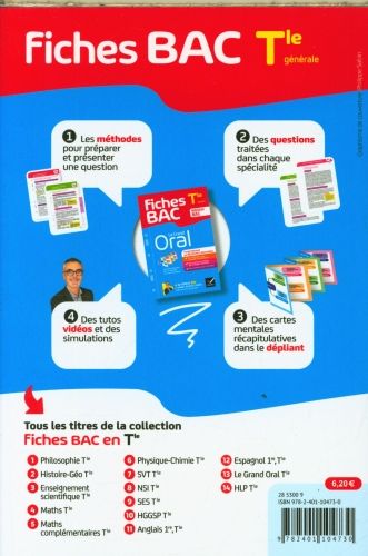 Produktbild: Le grand oral, terminale g&eacute;n&eacute;rale : nouveau bac