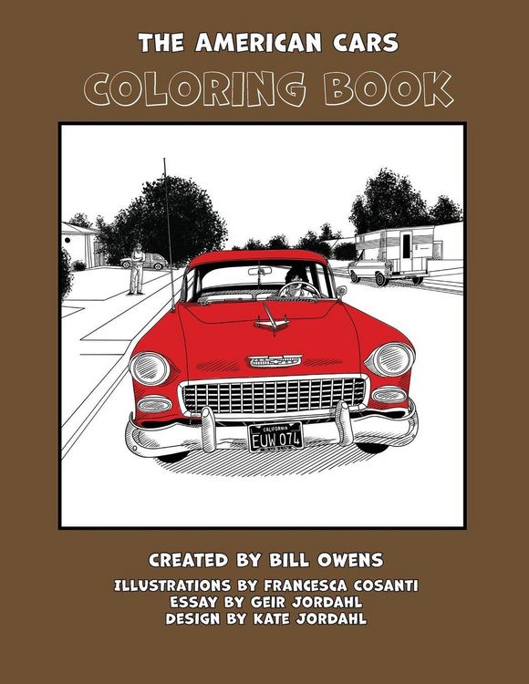 Produktbild: The American Cars - Coloring Book