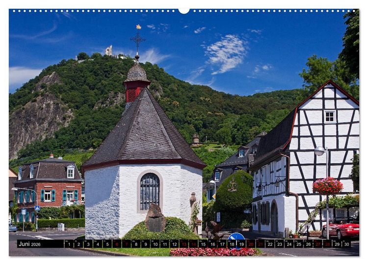 Produktbild: Bad Honnef - Rheinisches Nizza (Wandkalender 2026 DIN A2 quer), CALVENDO Monatskalender