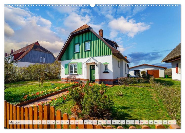 Produktbild: Ahrenshoop Impressionen (hochwertiger Premium Wandkalender 2026 DIN A2 quer), Kunstdruck in Hochglanz