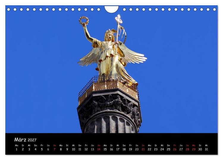 Produktbild: Berlin (Wandkalender 2027 DIN A4 quer), CALVENDO Monatskalender