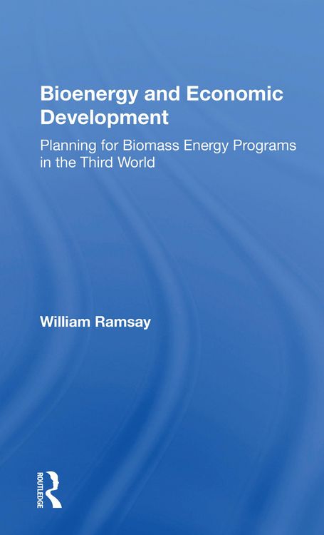 Produktbild: Bioenergy and Economic Development