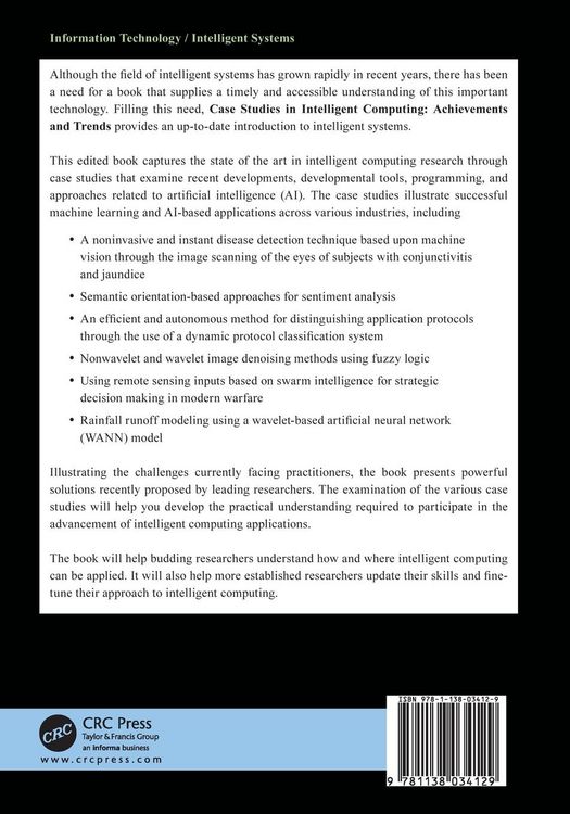 Produktbild: Case Studies in Intelligent Computing