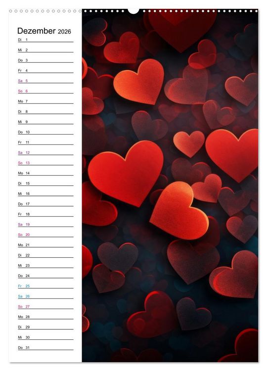 Produktbild: Lust auf Hochzeit - Planer (hochwertiger Premium Wandkalender 2026 DIN A2 hoch), Kunstdruck in Hochglanz