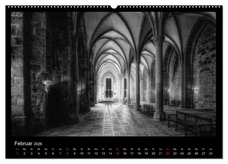 Produktbild: Mystische Orte 2026 (hochwertiger Premium Wandkalender 2026 DIN A2 quer), Kunstdruck in Hochglanz