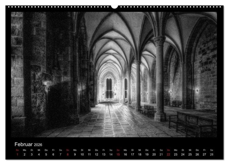 Produktbild: Mystische Orte 2026 (Wandkalender 2026 DIN A2 quer), CALVENDO Monatskalender