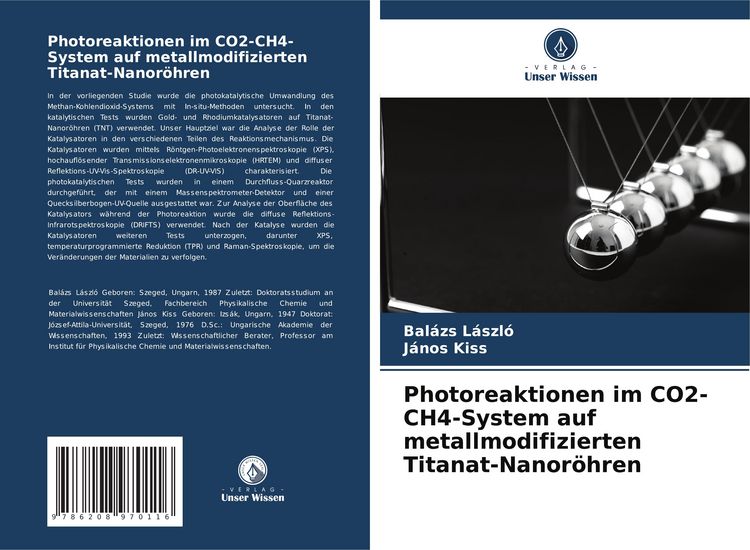 Produktbild: Photoreaktionen im CO2-CH4-System auf metallmodifizierten Titanat-Nanor&ouml;hren