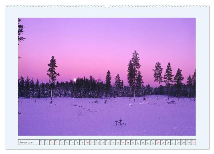 Produktbild: Faszination Finnland (hochwertiger Premium Wandkalender 2026 DIN A2 quer), Kunstdruck in Hochglanz