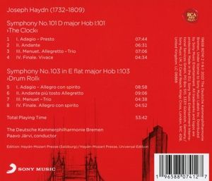 Produktbild: Londoner Sinfonien 101 & 103