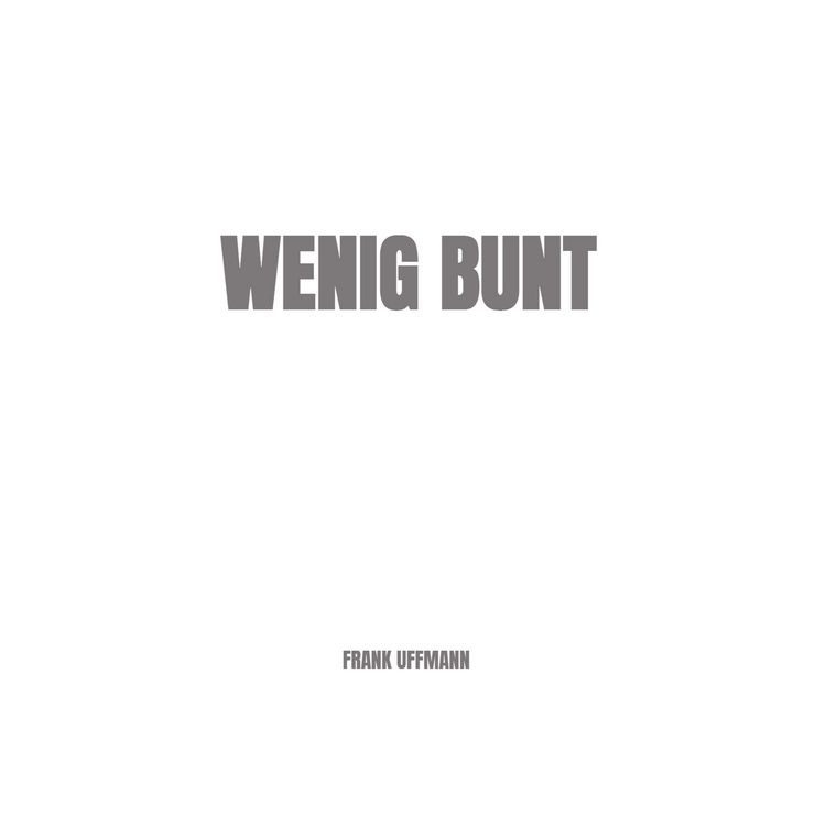 Produktbild: Wenig Bunt