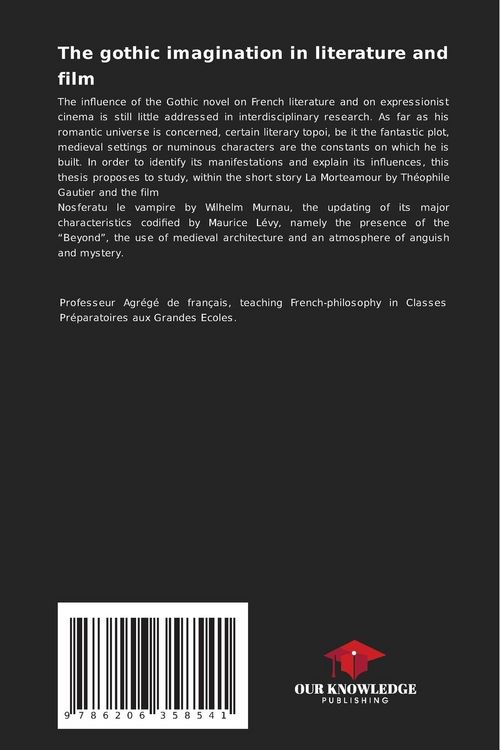 Produktbild: The gothic imagination in literature and film