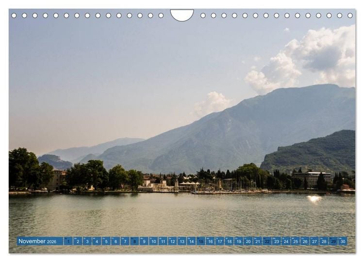 Produktbild: Gardasee. Lago di Garda (Wandkalender 2026 DIN A4 quer), CALVENDO Monatskalender