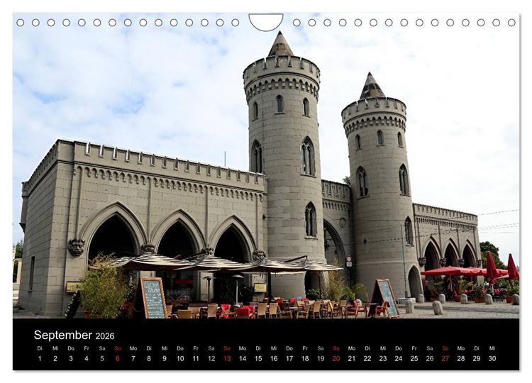 Produktbild: Potsdam 2026 (Wandkalender 2026 DIN A4 quer), CALVENDO Monatskalender